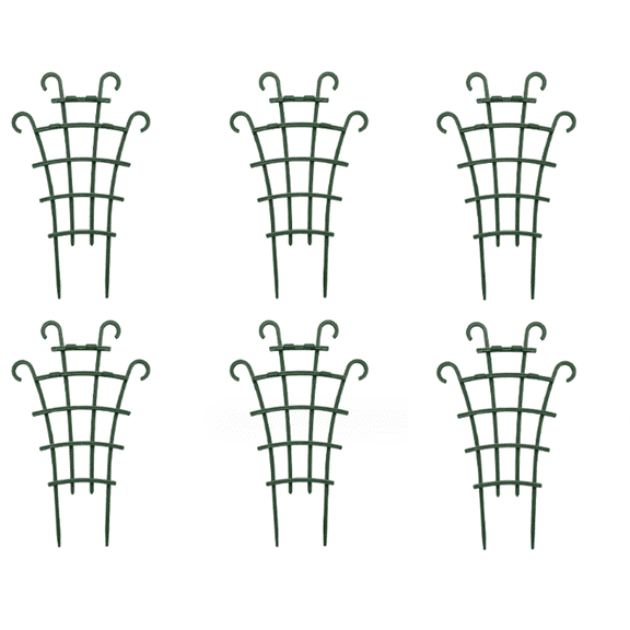 ICERUN 6Pcs Trellis for Climbing Plants Outdoor,Protecting Pnt Trellis,Wear Resistant and Corrosion-resistant Trellislants Pla