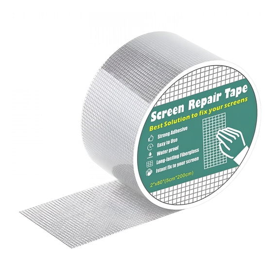 ICERUN Anti-Insect Fly Door Window Mosquito Screen Net Repair Tape Patch Adhesive Door Window Screen Repair Tape Screen Repair Sticker
