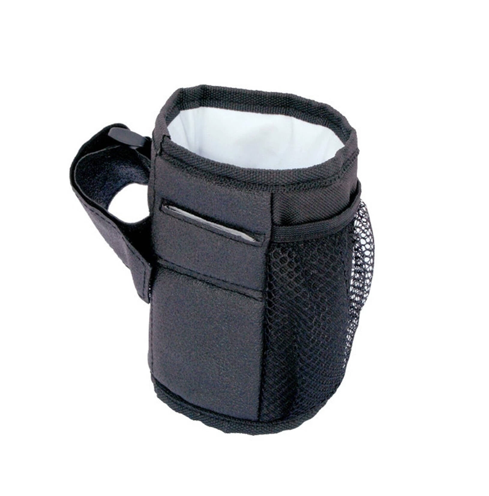 Adaptive Cycling Bottle Holder – 360° Rotatable, Fits 2-3" Cups, Auto-Clamp For Bike/Motorcycle