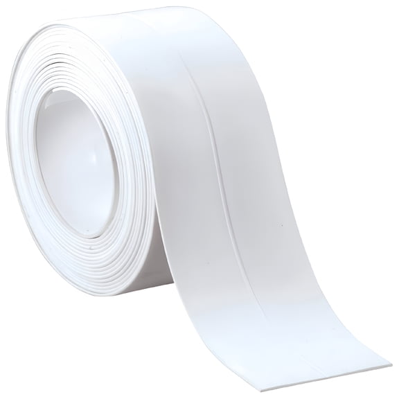 ICERUN Caulk Tape Self Adhesive,2 Rolls Waterproof Toilet Caulk Strip,Toilet Sealer Around Toilet Base,Traditional Caulking Replacement,Caulking for Bathroom,Bathtub,Floor Wall Edge Protector