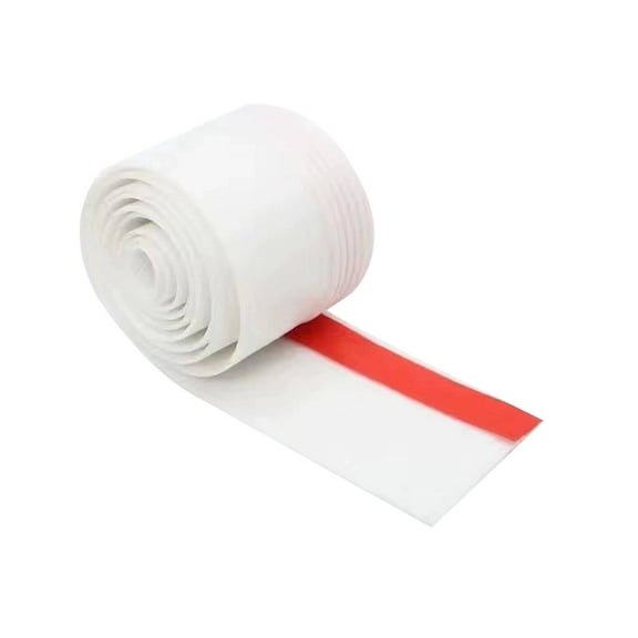 ICERUN Door Draft Stopper Soundproof and Dustproof Door Stoppers for Bottom of Door Household Essentials Door Weather Stripping White 36mm/1m