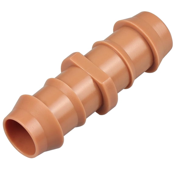ICERUN Drip Irrigation Barbed Coupling40 Pack Drip Irrigation Coupler Parts Fits for 1/2 Inch Drip Irrigation Tubing 17Mm 0.600" Id Coupling Connectors for Patio Lawn Garden