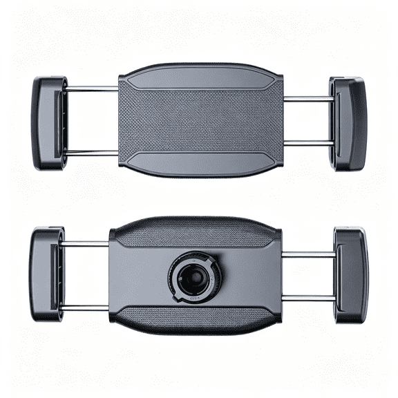 ICERUN Enlarge Tablet Clamp,1.57" 40Mm Depth Mount Clips for Thick Case Fit 17Mm Ball Joint Car/Desk/Bed/Floor Tablet Stand Holder Mount Compatible with 6"-12.9" Ipad/Tab/Foldable Phone