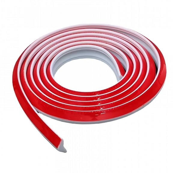 ICERUN Flexible Self Adhesive Caulk and Trim Strips for Floors Window Door Ceiling Countertops,Inside & Outside Corner Trim,Caulk Strip for Wall Floor Window Door Ceiling Waterproof Self