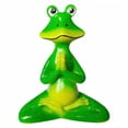 thumbnail image 1 of ICERUN Garden Statues,Green Meditating Frog Sculpture Yard Art,Resin Texture Frog Outdoor Garden Decor,Style1, 1 of 7