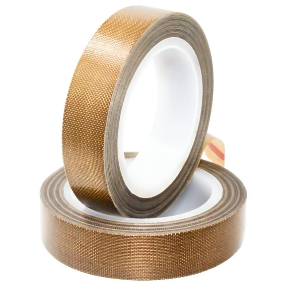 ICERUN High Temperature PTFE Adhesive Tape for 3D Printer / Vacuum Packing Machine-Heat Resistant Up to 260C,13mm x 10m,2 Pieces