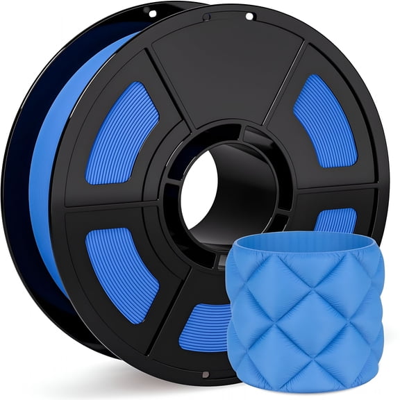 ICERUN Matte Pla Filament 1.75Mm Blue Pla 30-300Mm/S 3D Printer Filament 1Kg(2.2Lbs)For 3D Printers