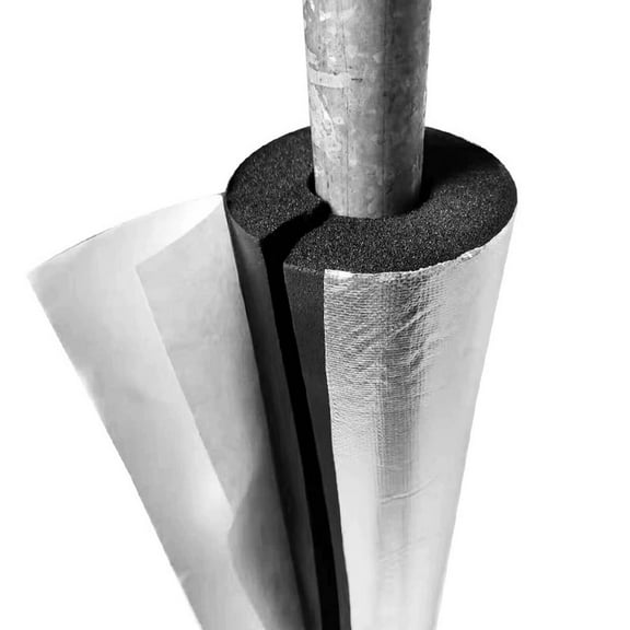 ICERUN Pipe Insulation,All-Around Protection Pipe Insulation Foam Tube,Self-Adhesive Design Faucet Covers for Winter