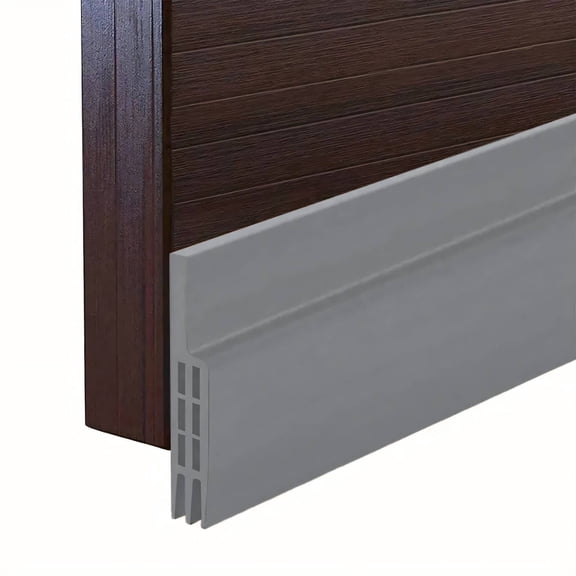 ICERUN Sealing Strip Pest-Blocking Door Draft Blocker Moisture-Proof Sound Proofing for Door Gray