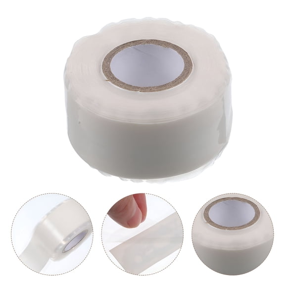 ICERUN Self Fusing Silicone Tape, 3M Heavy Duty Rubber Hose Repair and Pipe Seal, Amalgamating Tape for Electrical Wire Wrapping, White