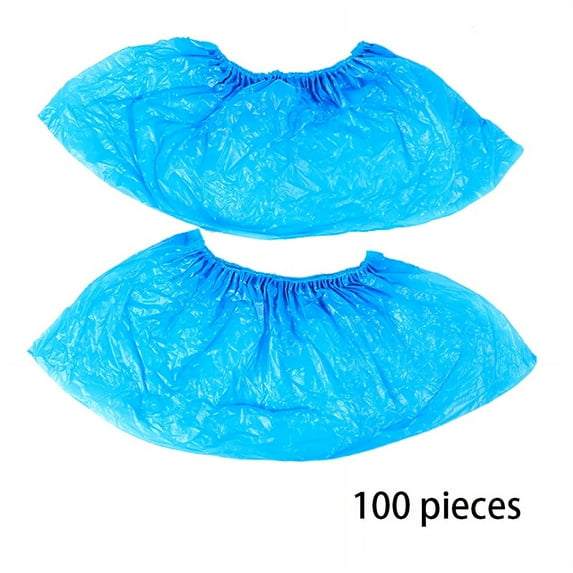 ICERUN Shoe Covers Disposable,Non-Slip Shoe Covers,Waterproof Disposable Shoe Covers,Style1