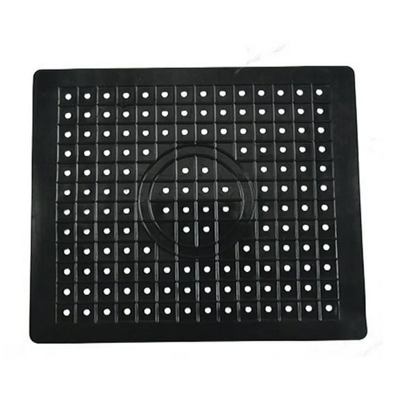 ICERUN Sink Mat,Kitchen Sink Protector,Kitchen Sink Mats,Black Rectangle