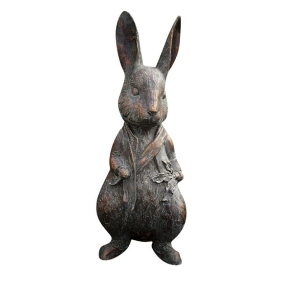 ICERUN Exquisite Garden Animal Statues Durable Fall-Themed Outdoor Yard Decor Accents