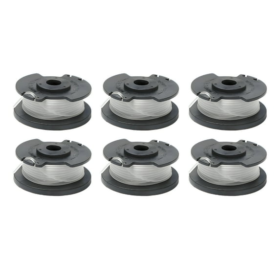 ICERUN 6Pcs Trimmer Line,Durable and Long-lasting 095 Trimmer Line Heavy Duty,Easy Installation Replacement Spool