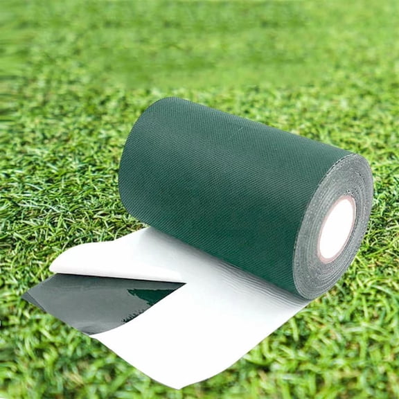 ICERUN Turf Tape Artificial Grass Tape Self Adhesive Turf Seam Tape for Artificial Turf, Tape for Connecting Turf, Lawn, Fake Grass Carpet (6" x 33')