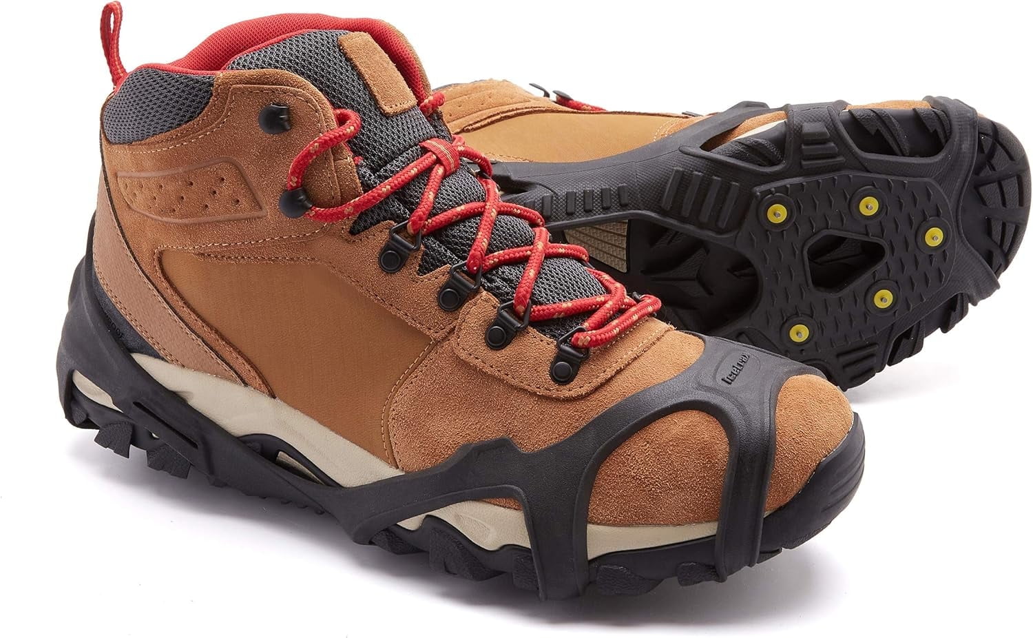 ICETRAX V3 Tungsten Crampons, Ice Cleats for Shoes and Boots - Ice