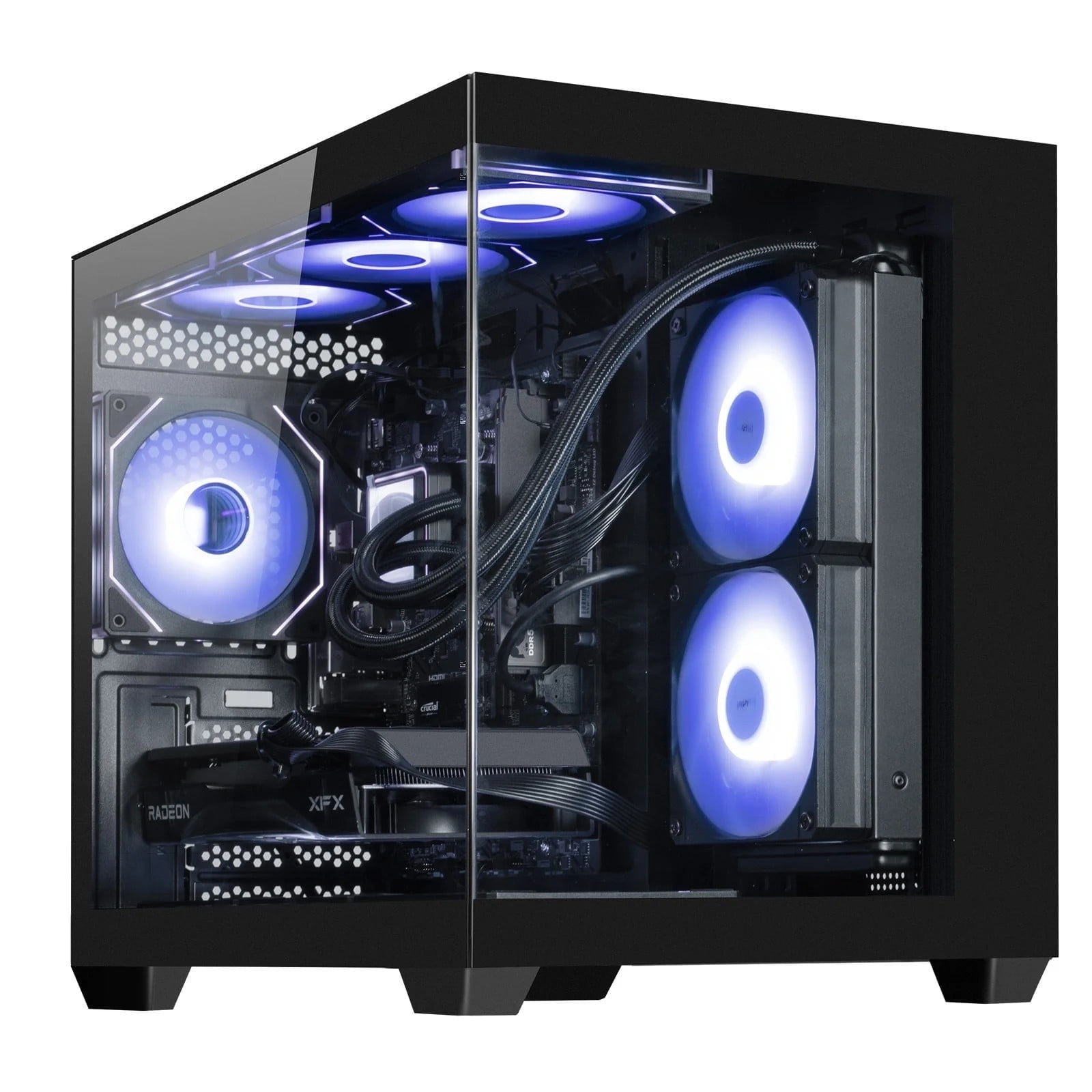 ICEWOLF Gaming PC, AMD Ryzen 7 5700X Processor, Nvidia RTX 5060