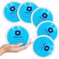 thumbnail image 1 of ICEWRAPS Reusable Hot & Cold Gel Packs for Pain Relief - 5 Pack with Cloth Backing for Injuries, Surgery, Toothache (5 Pack), 1 of 7