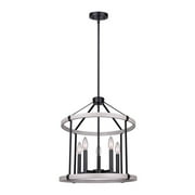 ICH1094A05BBG19-Canarm Inc-Joelle - 5 Light Chandelier-28 Inches Tall and 18.5 Inches Wide