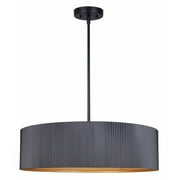 ICH1119A03BK22 Canarm Inc Rexton - 3 Light Chandelier-56.63 Inches Tall and 22 Inches Wide