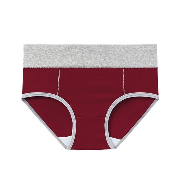 ICHUANYI 5 PCS Women's Large Seamless Cotton High Waist Briefs Hip Lifting Underpants New Fashion