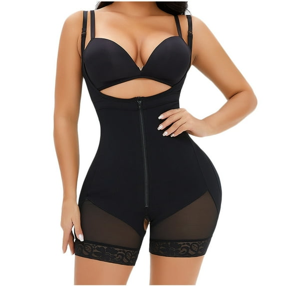 ICHUANYI High Waisted Body Shaper Shorts Shapewear for Women, Womens Tummy Control Thigh Slimming Technology New Year Fashion