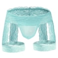 thumbnail image 1 of ICHUANYI Men Briefs Transparent Shorts Mens Underpants Men's Lace Trunks Underwear For Man, 1 of 3