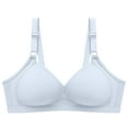 thumbnail image 1 of ICHUANYI New Large-sized Thin Collection Of Stylish Women's Bras Bras Underwear Without Steel Rings Summer 2024, 1 of 4