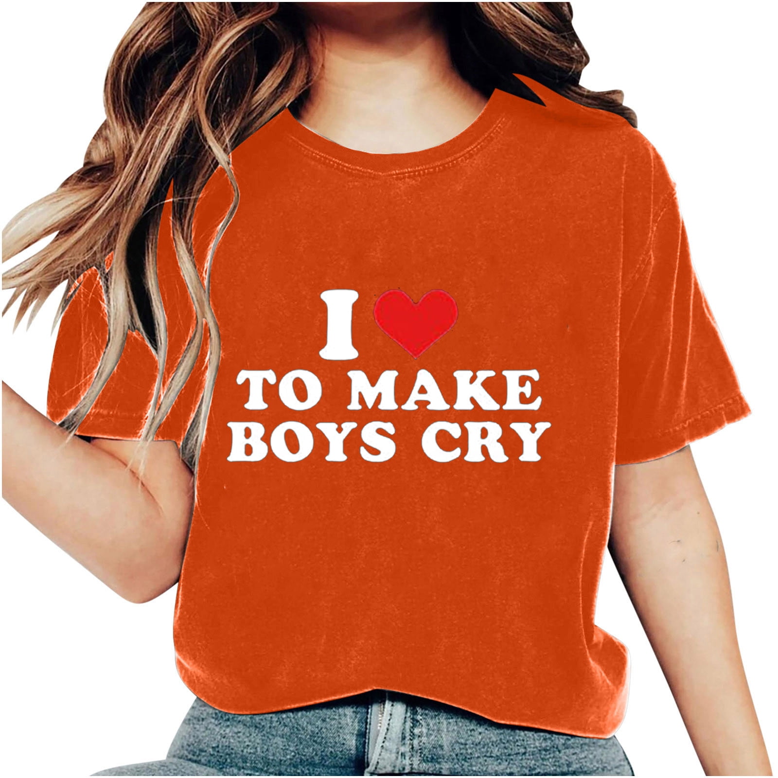 ICHUANYI Valentine's Day Shirts for Women, Womens Tops Fashion Casual
