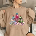 thumbnail image 1 of ICHUANYI Womans Fashion Long Sleeve Christmas T Shirt Crew Neck Loose Sweatshirts Fall Winter Pullovers, 1 of 3