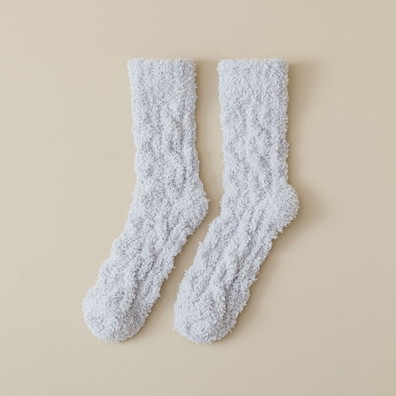 ICHUANYI Women Fleece Lined Leg Warmers Knit Winter Warm Retro Leg Warmer Long Boot Socks for Daily Wear Ice Skating