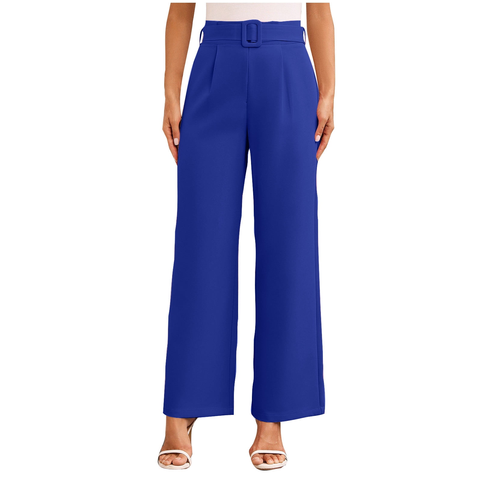 Women's High Waisted Bootcut Dress Pants – Stretchy, Comfy & Professional With Pockets