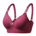 thumbnail image 1 of ICHUANYI Women's Bra Wire Free Underwear OnePiece Bra Everyday Underwear Bras, 1 of 2