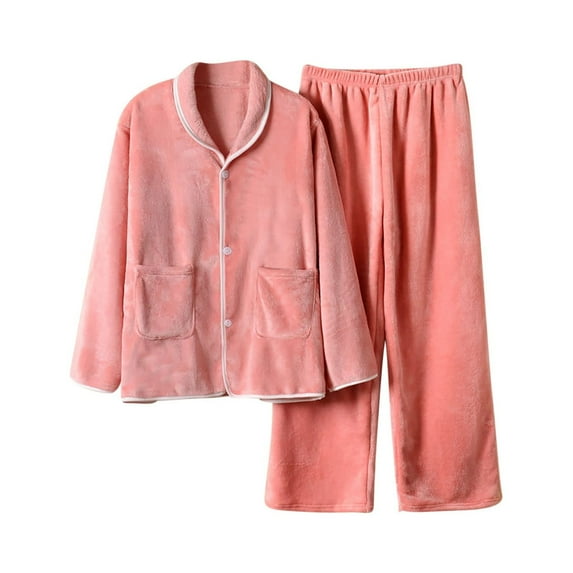 ICHUANYI Women's Casual Long Sleeve Top Loose Pants Home Clothing Pajama Set