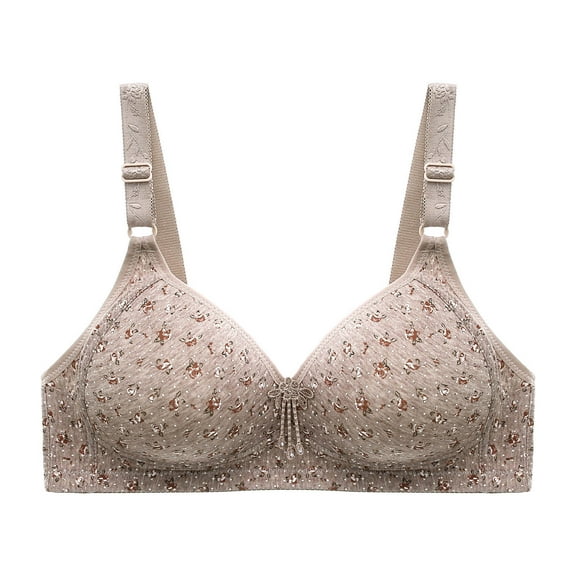 ICHUANYI Women's Embroidered Glossy Comfortable Breathable Brass Underwear No Rims New Trending 2024