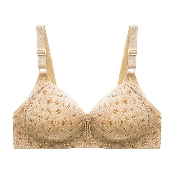 ICHUANYI Women's Embroidered Glossy Comfortable Breathable Brass Underwear No Rims New Trending 2024