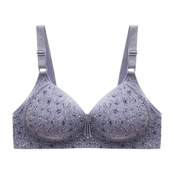 ICHUANYI Women's Embroidered Glossy Comfortable Breathable Brass Underwear No Rims New Trending 2024