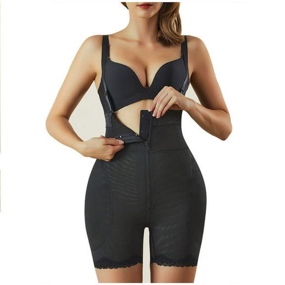 ICHUANYI Women's High Waisted Oversized Buttocks And Crotch Pants With Zippered Buttons Waist Shaping Buttocks Lifting And Belly Tightening Pants 2024