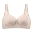 thumbnail image 1 of ICHUANYI Women's Large Size Non Steel Ring Sagging Chest Lifting Comfortable And Breathable Gathered Underwear New Trending 2024, 1 of 3
