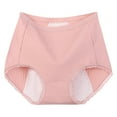 thumbnail image 1 of ICHUANYI Women's Large Solid Color Leak Proof Menstrual Underwear, 1 of 6