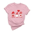 thumbnail image 1 of ICHUANYI Women's Shirts Fashion Cute Print T-shirt Casual Crew Neck Short Sleeve Tops Cloth New Trending, 1 of 6