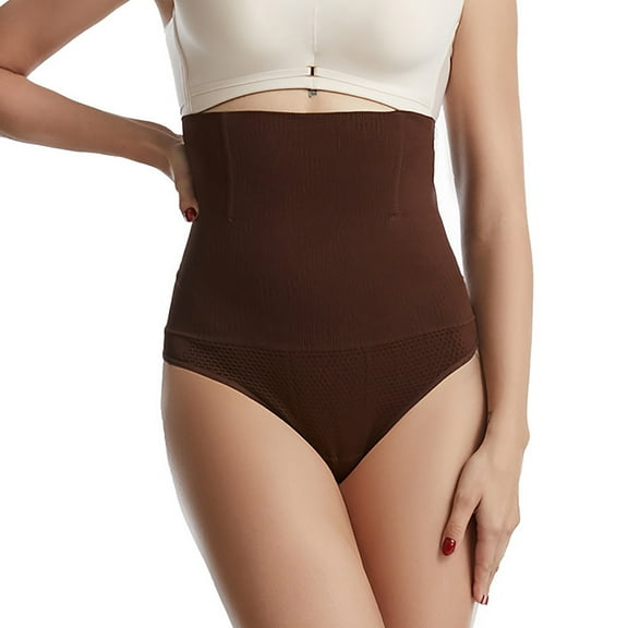 ICHUANYI Women's Traceless High Waist Flat Angle Abdominal Tight Shorts With Girdle And Hip Lifting Body Shaping Shorts Underwear End Of Year