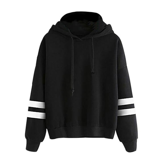 ICHUANYI Womens Hooded Jacket Winter Fashion Casual Solid Slim Hooded Coat 2023