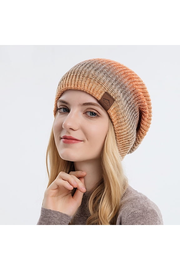 ICHUANYI Womens Slouchy Beanie Cool Winter Hats Knit Warm Thick Skully Stocking Binie Hat