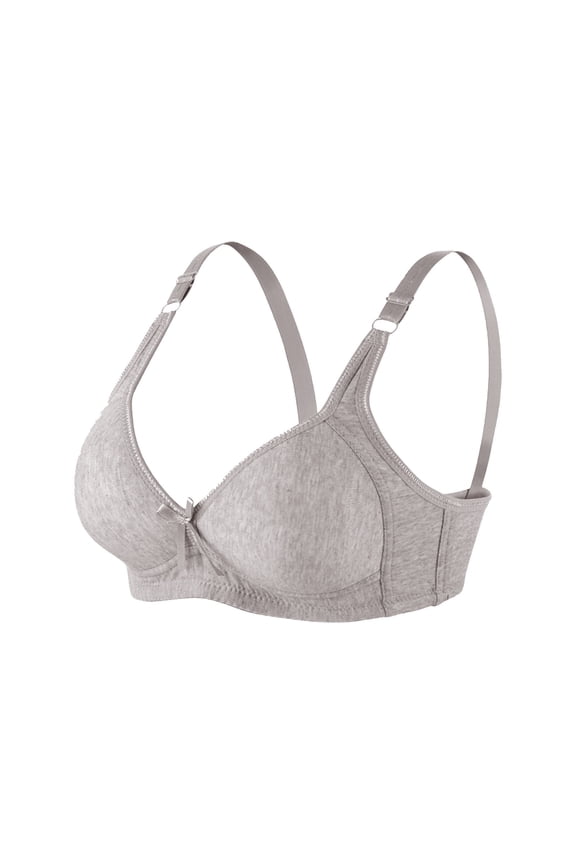 ICHUANYI Womens Traceless Comfortable No Steel Ring Breathable Gathering Brass Womens Underwear New Trending 2024