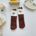 thumbnail image 1 of ICHUANYI Womens Winter Warm Fuzzy Sock Cozy Fluffy Sock Christmas Socks for Women Gifts, 1 of 3