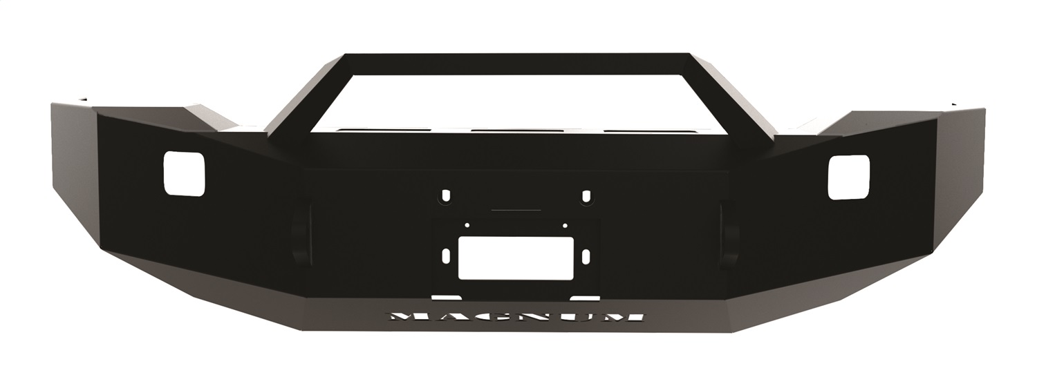 ICI (Innovative Creations) FBM62FDNRT Magnum Front Winch Bumper; w/Single 3.5 in. Square Light