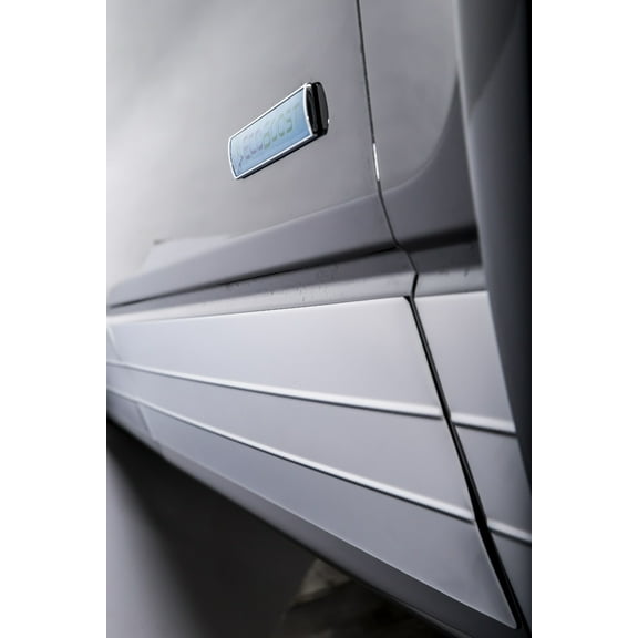 ICI (Innovative Creations) SET2211-304M Special Edition Series Rocker Panel; Stainless Steel; 6 in. Width; 8 pc.; Fits From The Bottom Of The Door Up;