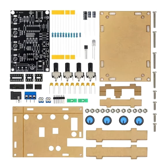 ICL8038 Signal Generator Module Sine Triangled Square Waveform Output 2% 95% Duty Cycle Adjustable For Circuit Testing