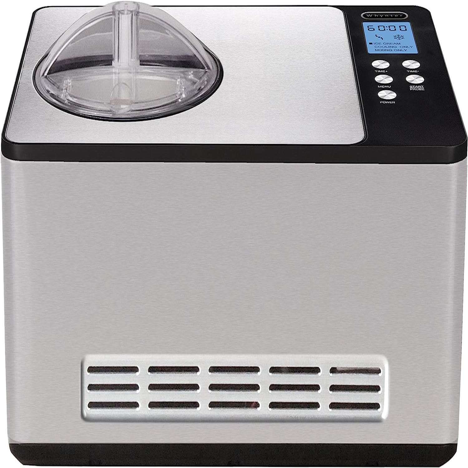 ICM200LS Automatic Ice Cream Maker 2.1 Quart Capacity with Builtin